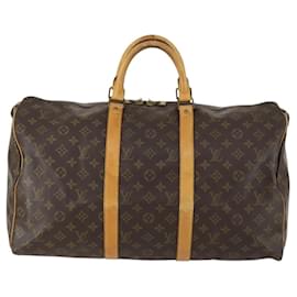 Borsa Keepall Louis Vuitton in tela Monogram 50
