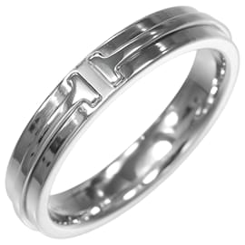 Anello stretto Tiffany & Co. in oro bianco 18K