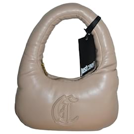 Just Cavalli Handtasche Beige aus Kunstleder