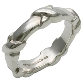 Tiffany & Co. Signatur Bandring aus Silber 925