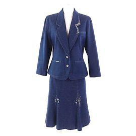 Autre Marque Set 2 in 1 ricamato con logo LEONARD FASHION e gioielli