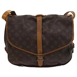 Borsa Saumur Louis Vuitton in tela Monogram 35