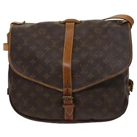 Louis Vuitton Saumur Monogram Canvas 35