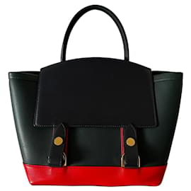Sacai Borsa in pelle multicolore