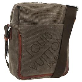 LOUIS VUITTON Borsa a Spalla Damier Geant Sitadan MM Marrone M93040 LV Auth 174035