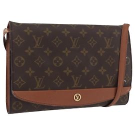 LOUIS VUITTON Borsa a Spalla Monogram Bordeaux 27 M51797 LV Auth BA11255