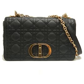 Borsa a Spalla Caro Medium Cannage di Christian Dior