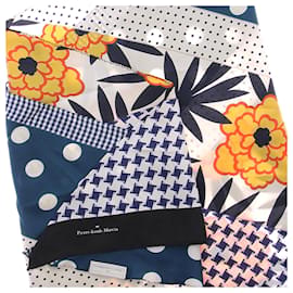 Pierre Louis Mascia Foulard multicolore in seta