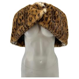Autre Marque Bolero in pelliccia di leopardo