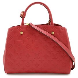 Borsa Montaigne MM in Monogramma Empreinte Louis Vuitton