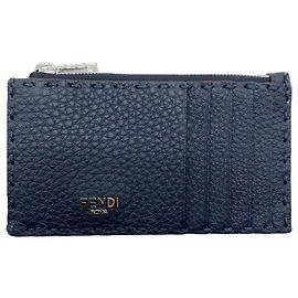 Fendi Selleria Leather Coin Purse