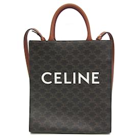 Celine Vertical Cabas Triomphe Shoulder Tote Bag - Céline