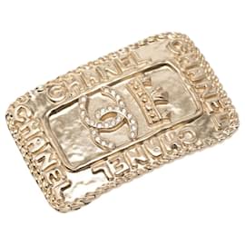 Spilla in strass con logo a corona Chanel Coco Mark