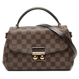 Louis Vuitton Marrone Damier Ebene Croisette