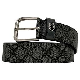 Gürtel aus grauem Gucci-Canvas