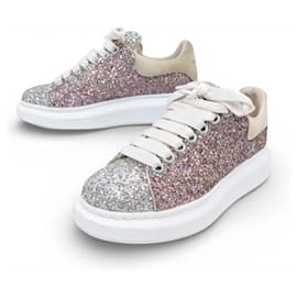 Alexander Mcqueen SCHUHE ALEXANDER MC QUEEN OVERSIZE GLITTER DISCO 558944 37 IT 38 FR