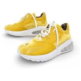 NEUE PHILIPP PLEIN RUNNER SAMT GELB GRÖSSE 37 IT 38 FR