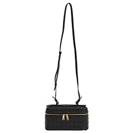 Sac Vanity Bang Bang Bottega Veneta en cuir de veau noir