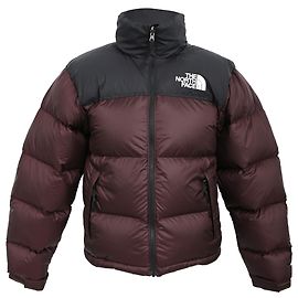 The North Face 1996 Retro Nuptse Jacke aus braunem Nylon