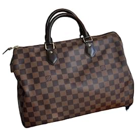 Louis Vuitton Borsa Speedy 35 Damier Ébène