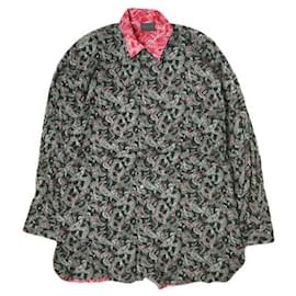 Autre Marque Camisa de algodón en capas Paisley Danke Schon
