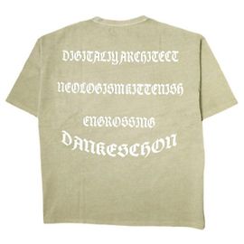 Autre Marque Camiseta de manga corta de algodón con logotipo Active Dye Danke Schon