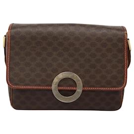 Céline Borsa a Spalla Macadam Vintage Celine in Tela e Pelle