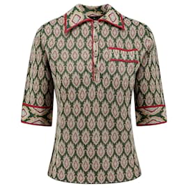Polo in maglia multicolore Etro
