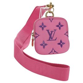 LOUIS VUITTON Monogram Lanyard Milty Pochette Coin Purse MP3072 LV Auth 172443M