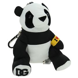 Dolce & Gabbana DOLCE&GABBANA D&G x Jujutsu Kaisen Panda Charm Nylon Nero Bianco Auth 167060SM