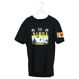 DOLCE&GABBANA D&G x Jujutsu Kaisen Panda T Shirt Cotton Black Auth 167054SM - Dolce & Gabbana