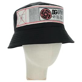 Dolce & Gabbana DOLCE&GABBANA D&G x Jujutsu Kaisen Cappello Nylon Nero Auth 167072SM