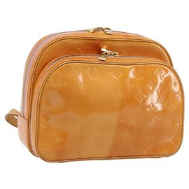 LOUIS VUITTON Mochila Marley Monogram Vernis Rosa M91039 LV Auth mr1994