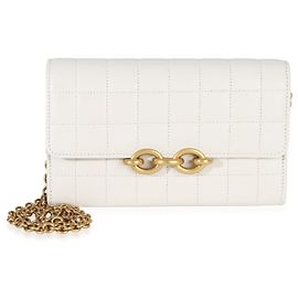 Saint Laurent Crema Soft Calfskin Le Maillon Wallet On Chain
