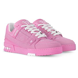 Zapatillas LV Trainer rosas - Louis Vuitton