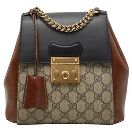 Mochila Padlock GG Supreme de Gucci