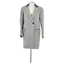 Abrigo de lana gris - Zadig & Voltaire
