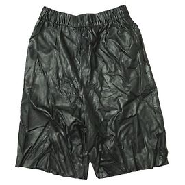 Autre Marque H BEAUTY&YOUTH Kunstleder-Shorts