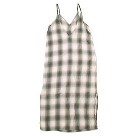 Autre Marque H BEAUTY&YOUTH OMBRÉ KARO-HEMD Kleid aus Viskose