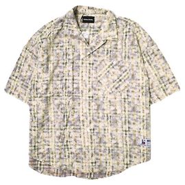 Autre Marque Gracias CHEMISETAS DE CUELLO ABIERTO A CUADROS Camisa de algodón Edición limitada