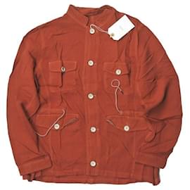 Autre Marque Chaqueta Safari OJO+ de Rayón