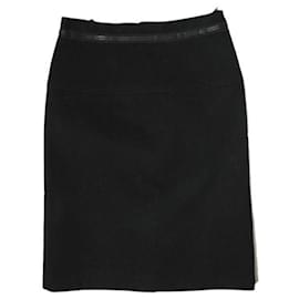 falda de lana y poliéster tao COMME des GARCONS