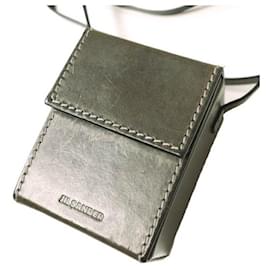 Borsa a tracolla in pelle BOX CROSSBODY di Jil Sander
