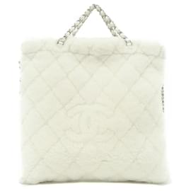 Zaino Bianco Chanel AS4278