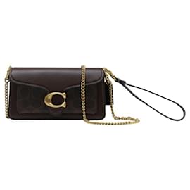 Borsa a tracolla Signature Tabby Chain 19 - Coach - Tela - Marrone