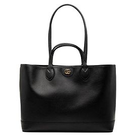 Borsa 2 in 1 in pelle e tela GG Marmont di Gucci