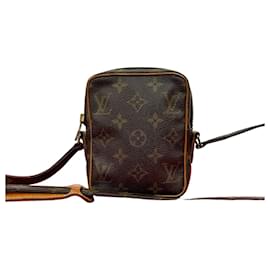 Louis Vuitton Mini Danube Monogram Leather Shoulder Bag
