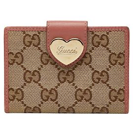 Tarjetero de lona GG Gucci
