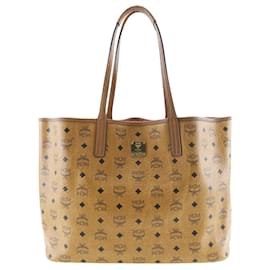 MCM Visetos PVC-beschichtete Canvas-Tote-Tasche