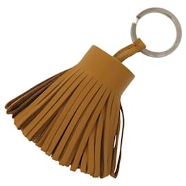 Hermes Agneau Milo Brown Keyring - Hermès